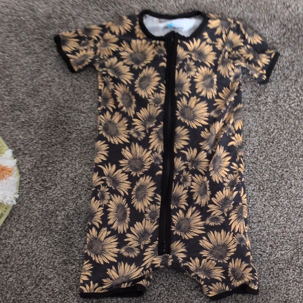 Floral Sunflower Romper